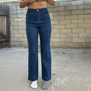 Cutest star butt flare pants